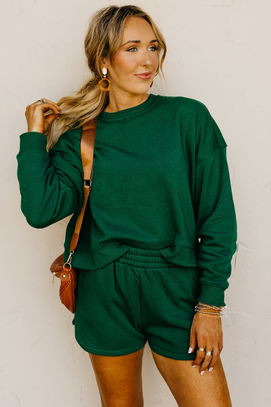The Lylah Sweatshirt and Shorts Set