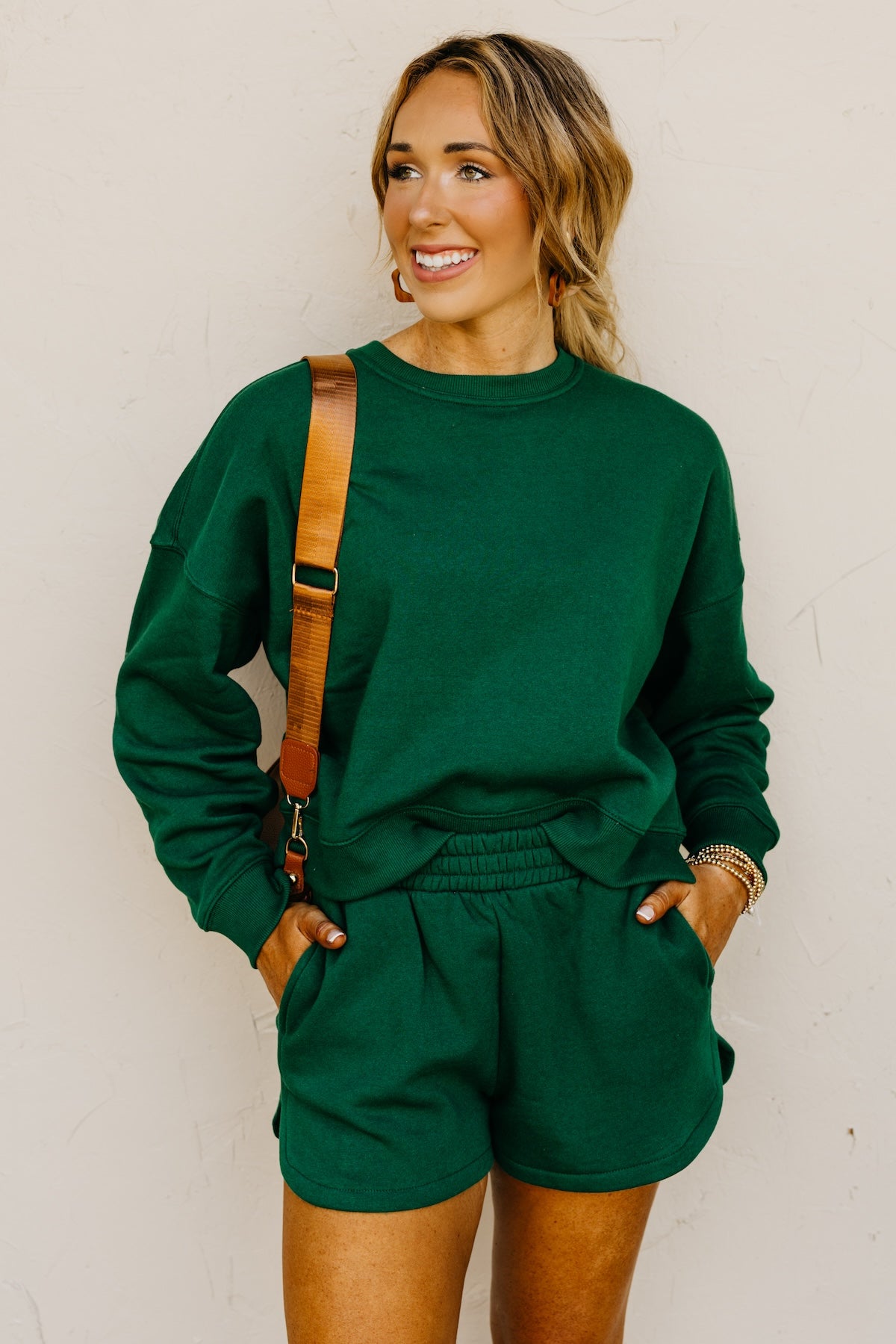 The Lylah Sweatshirt and Shorts Set
