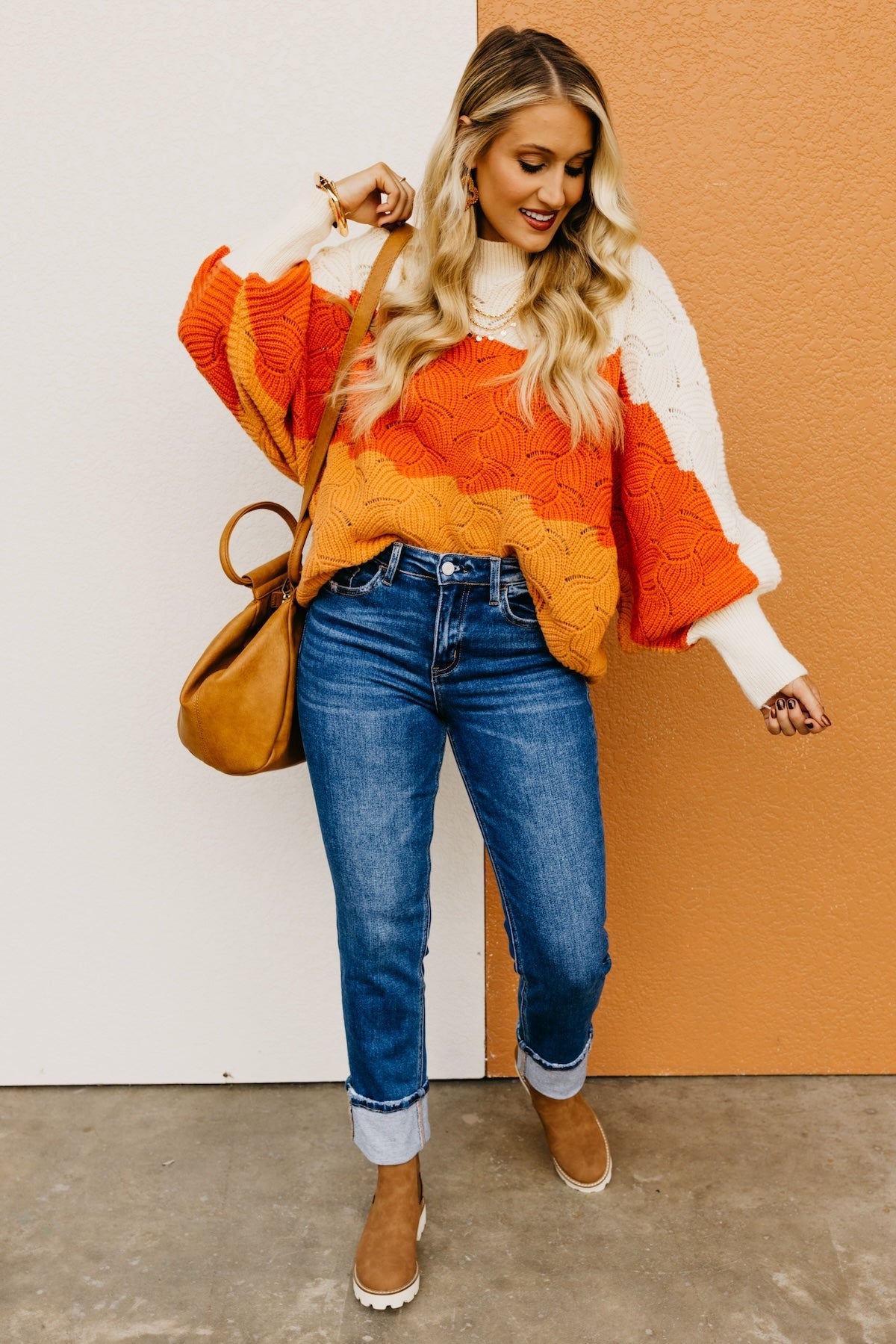 The Bexley Color Block Sweater