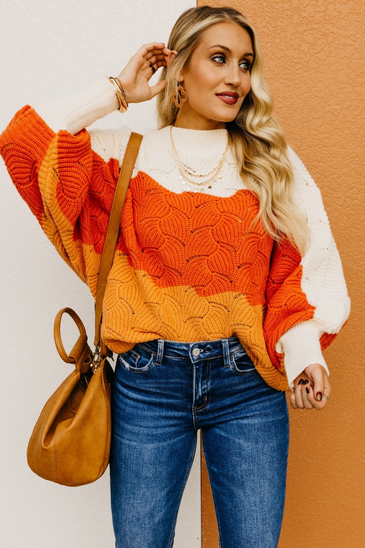 The Bexley Color Block Sweater