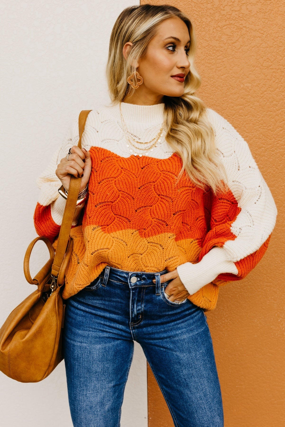 The Bexley Color Block Sweater