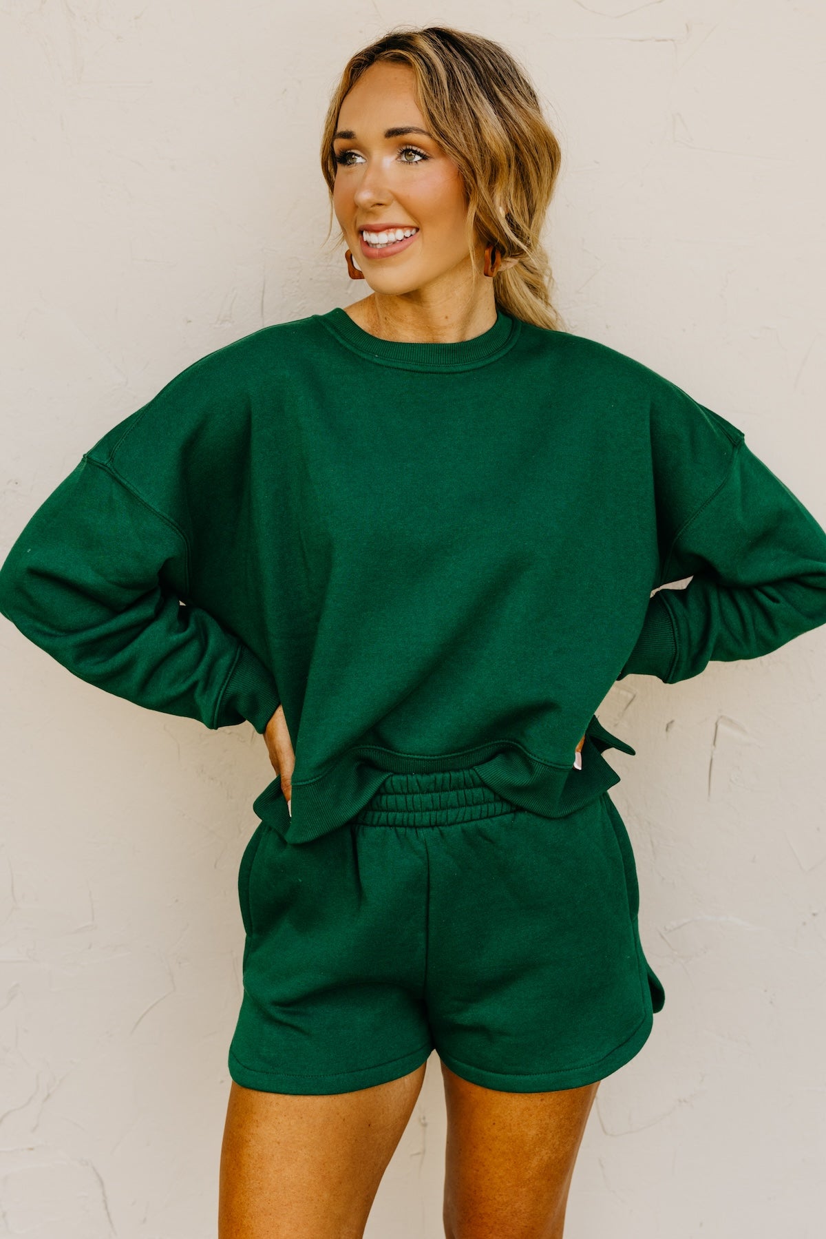The Lylah Sweatshirt and Shorts Set