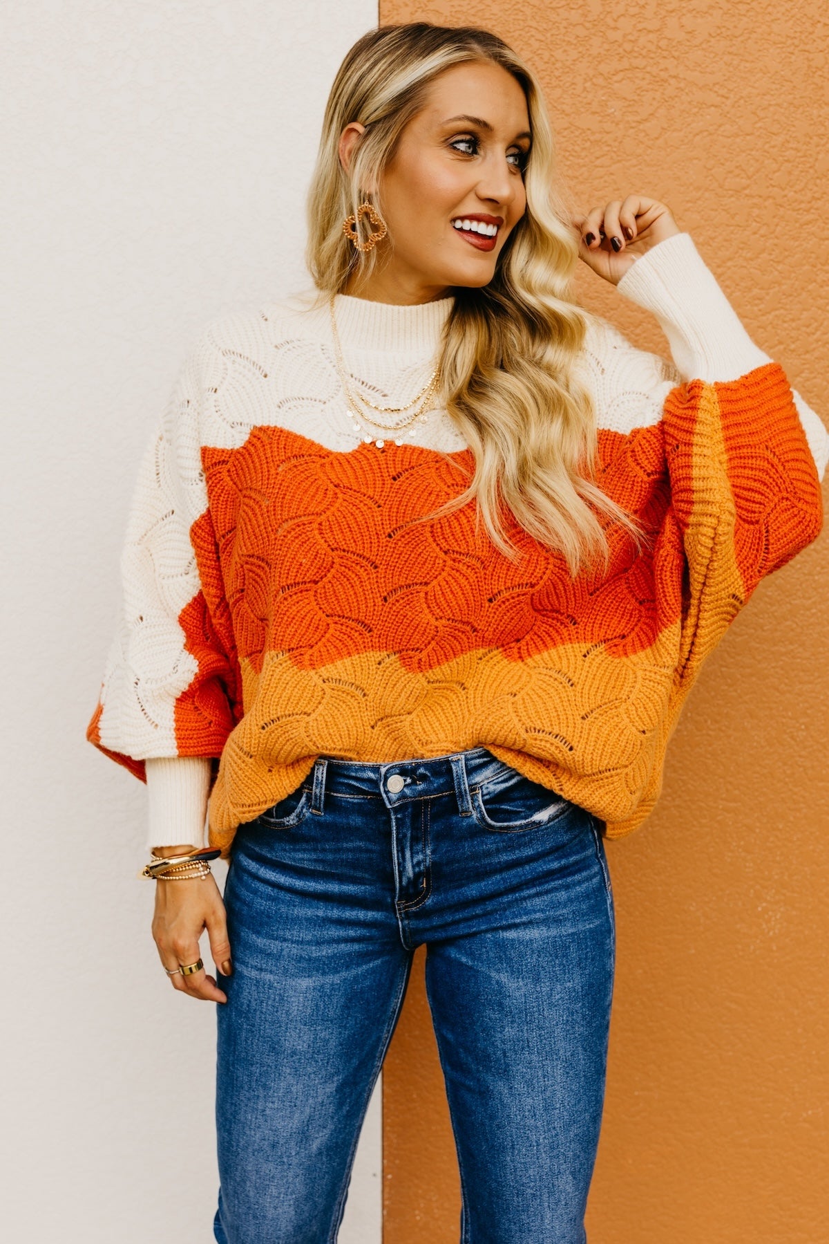 The Bexley Color Block Sweater