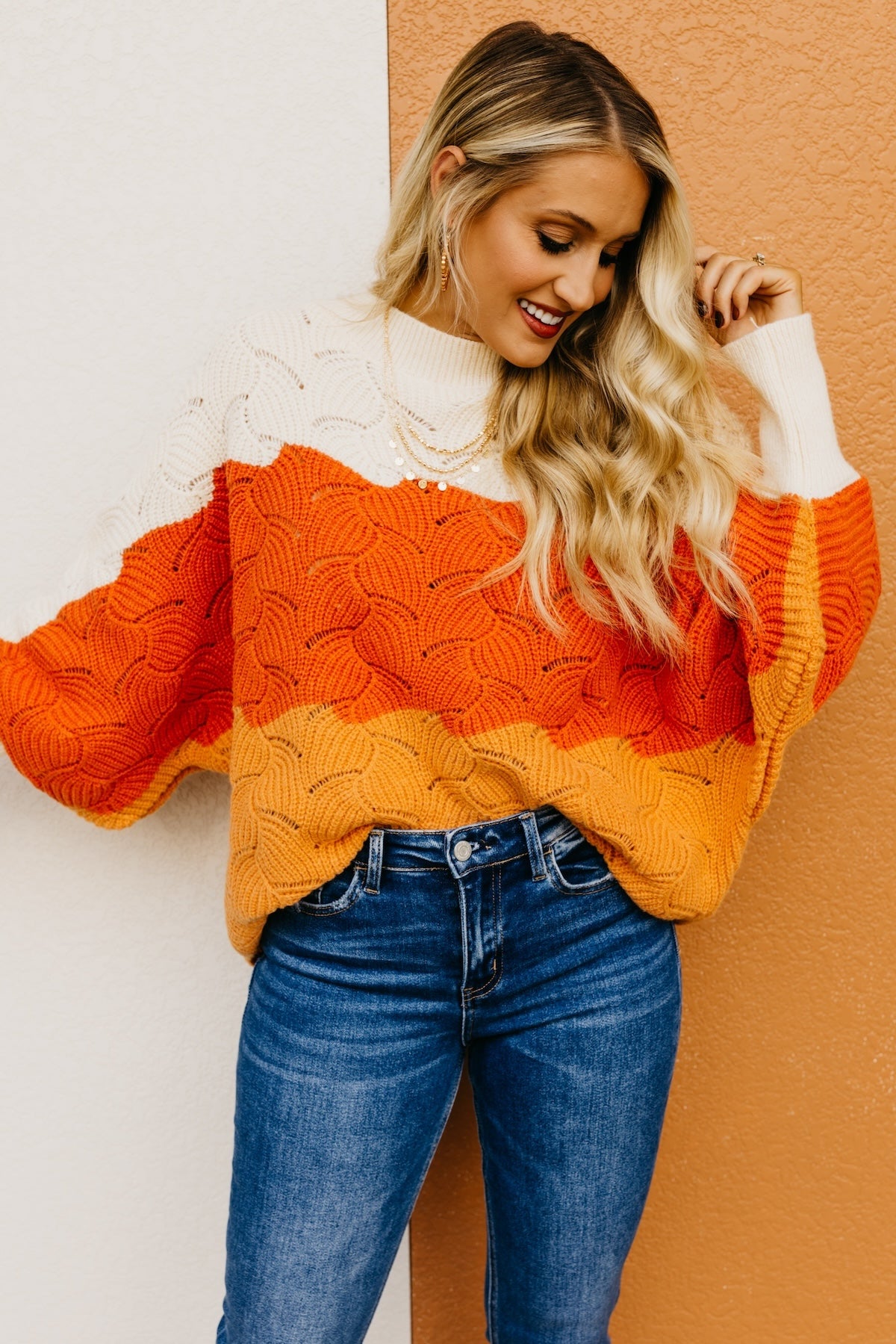 The Bexley Color Block Sweater