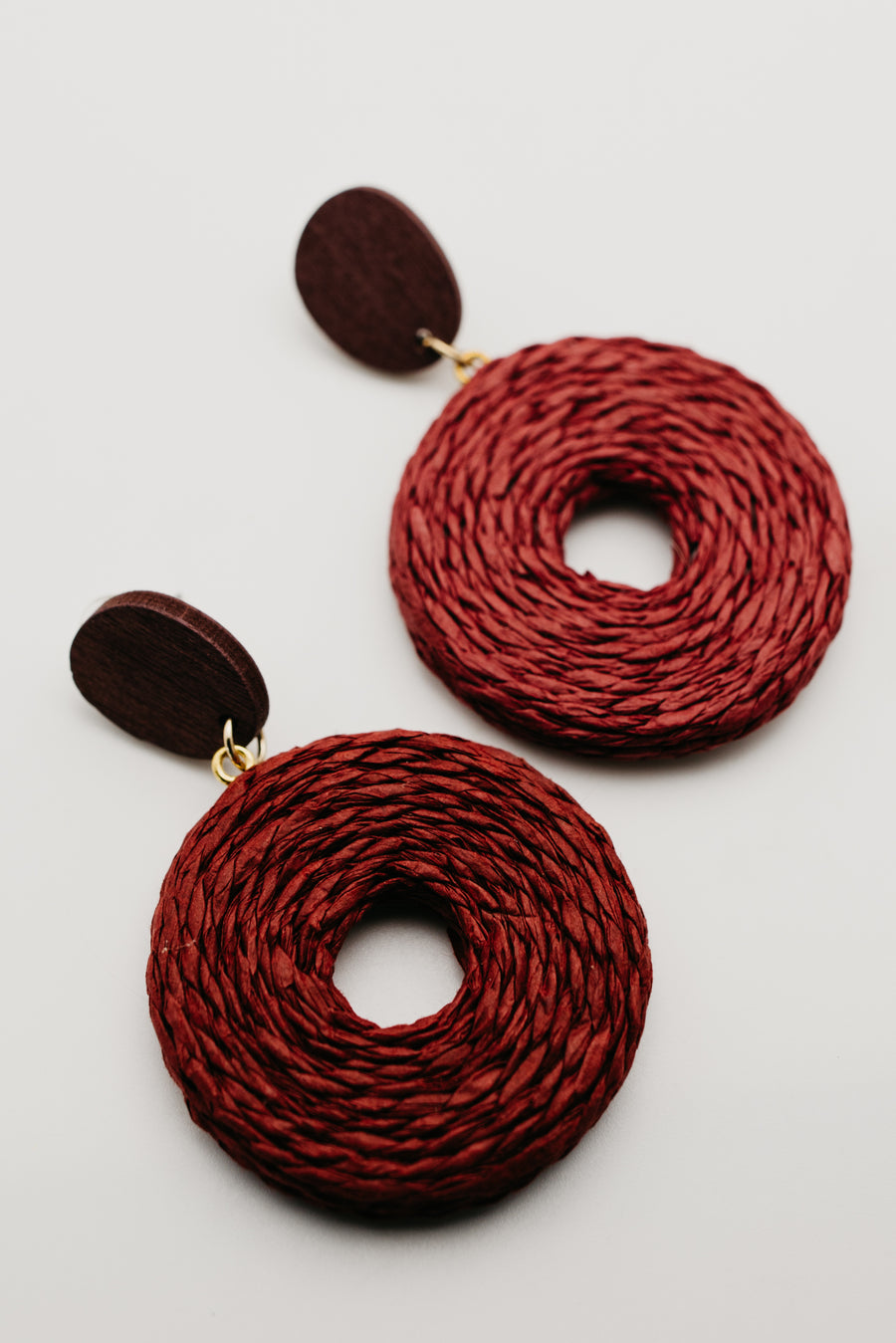 The Kraner Raffia Earring