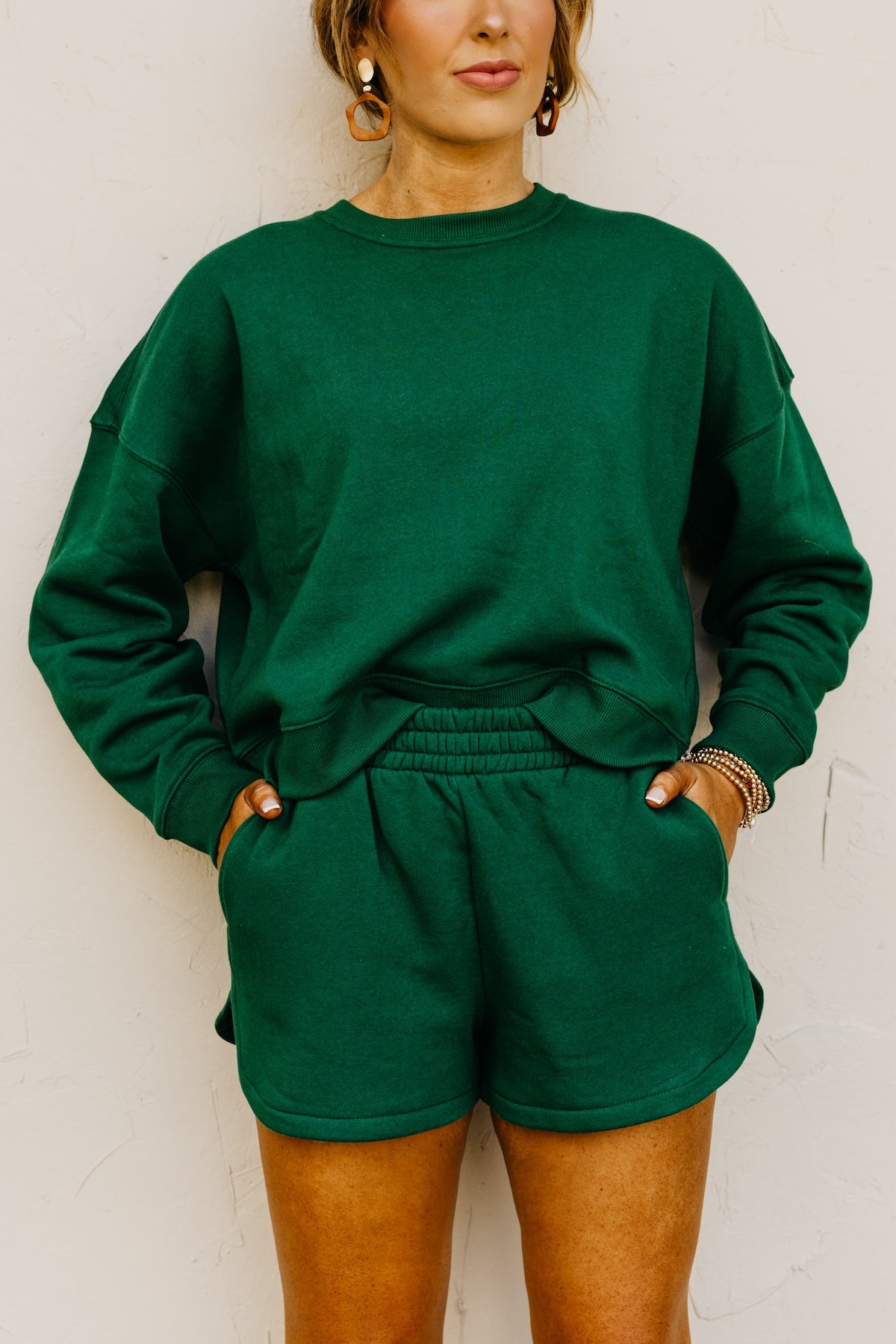 The Lylah Sweatshirt and Shorts Set