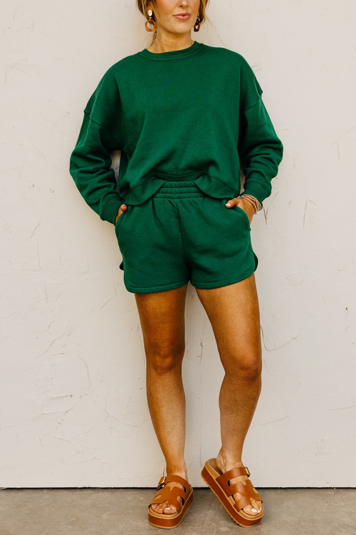 The Lylah Sweatshirt and Shorts Set