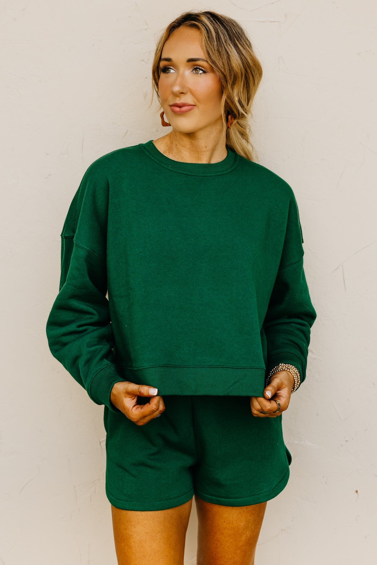 The Lylah Sweatshirt and Shorts Set