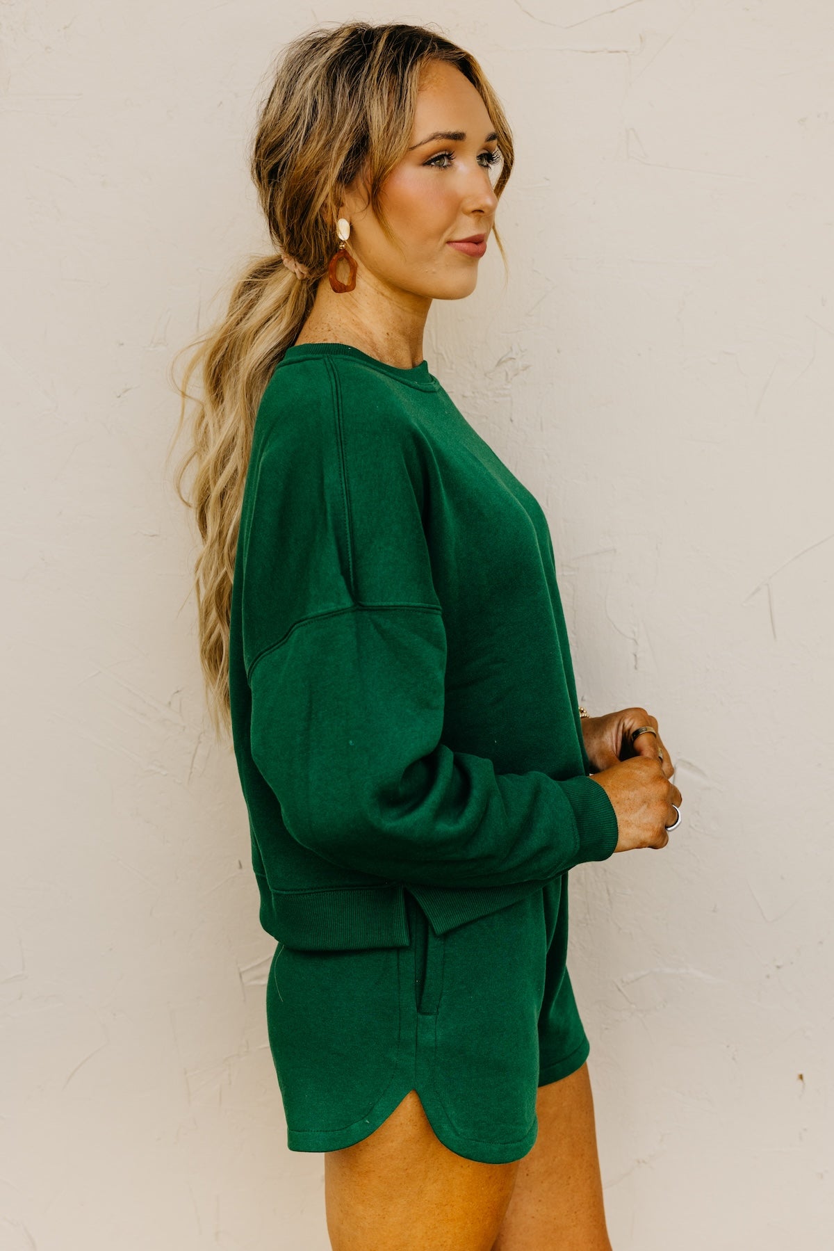 The Lylah Sweatshirt and Shorts Set