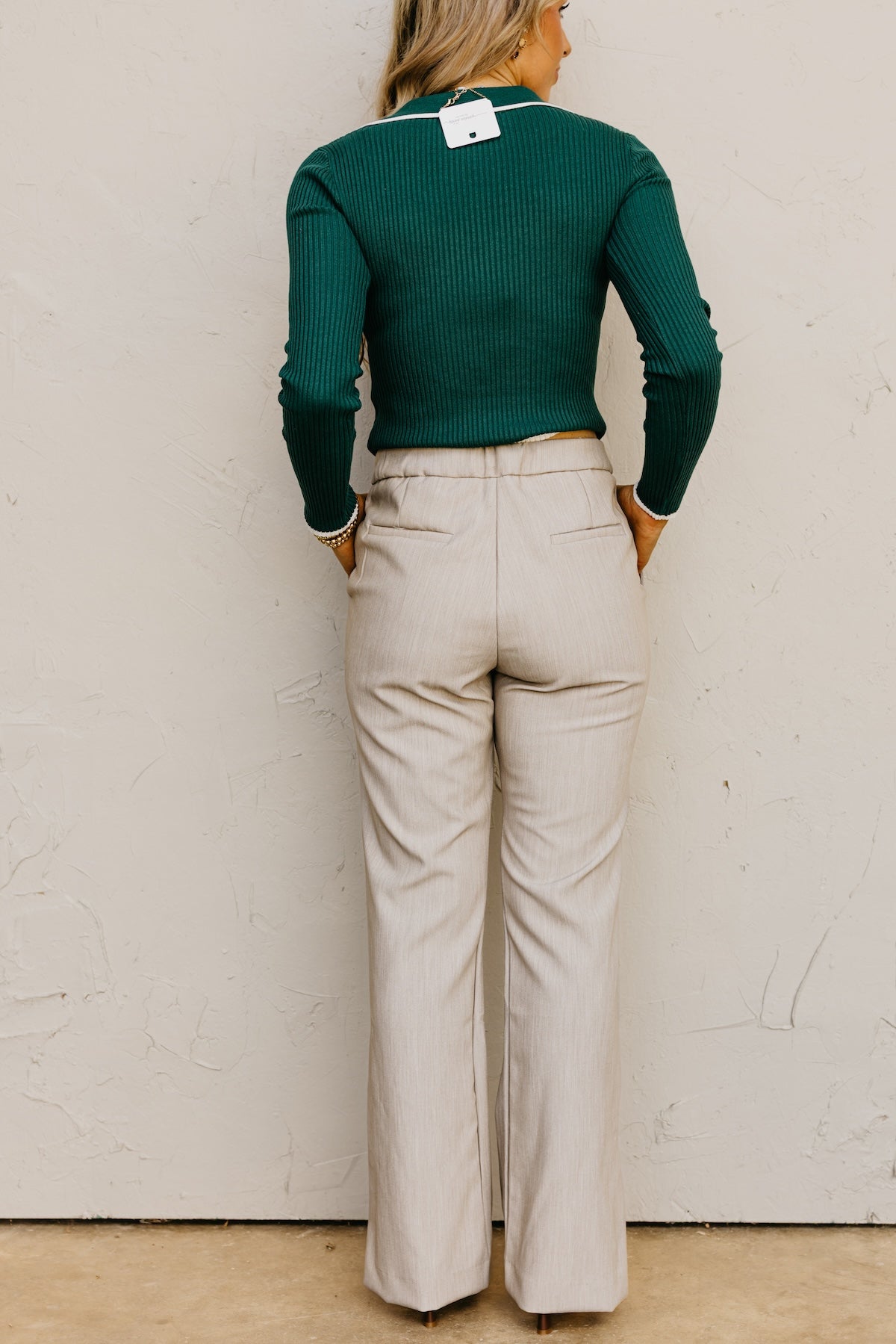 The Felicity High Waist Slit Pants