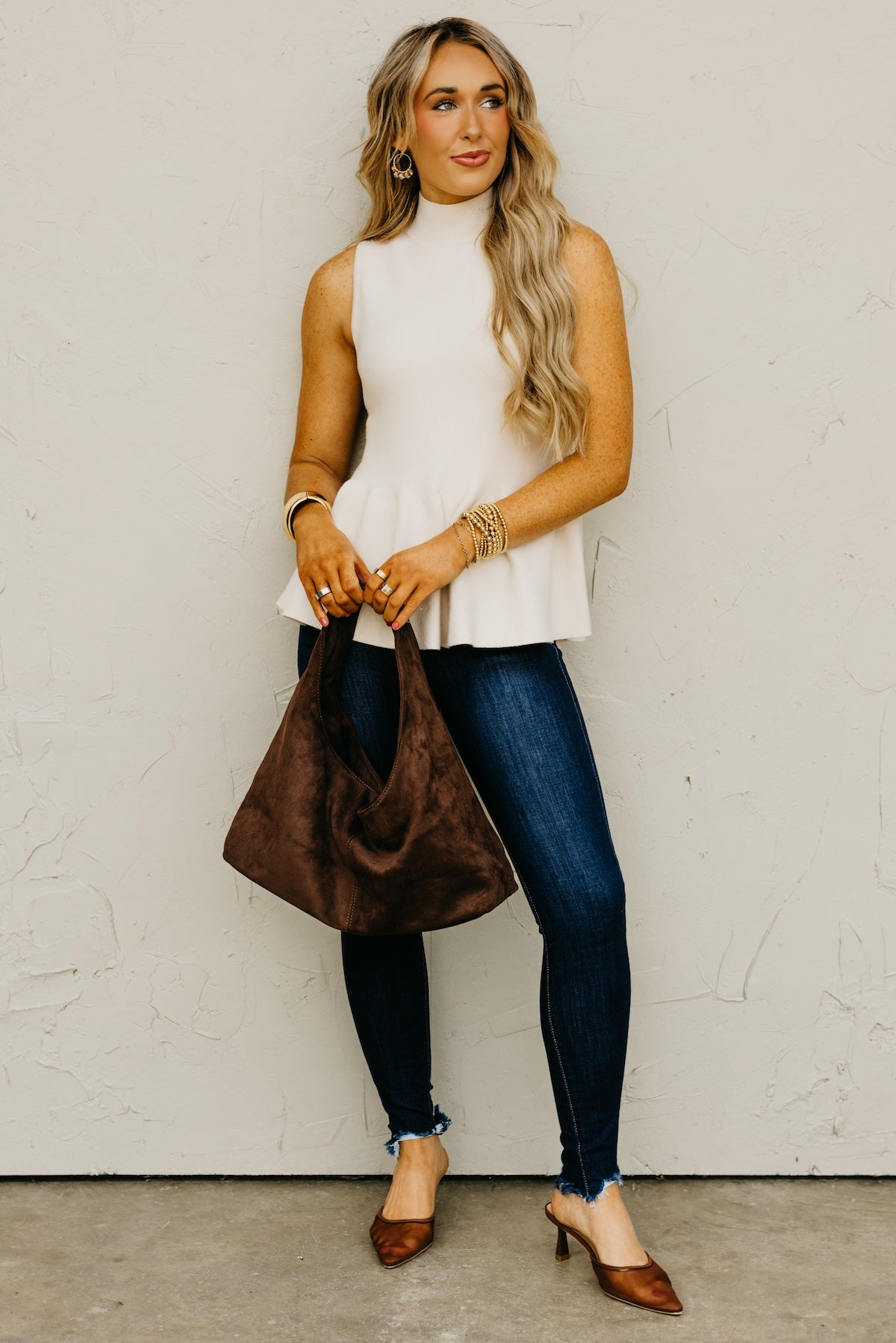 The Kennie Peplum Sweater