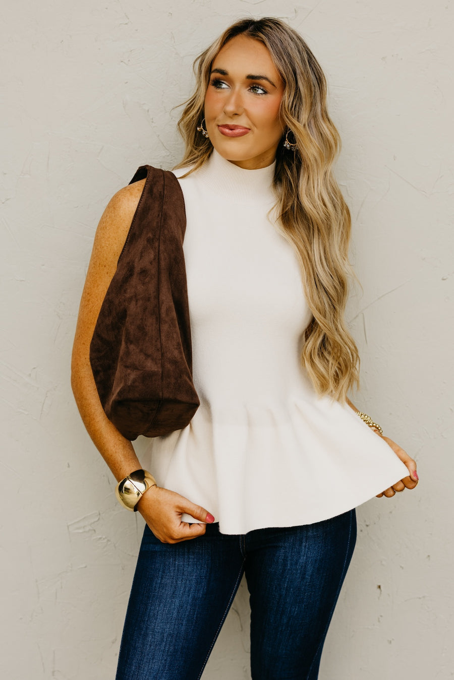 The Kennie Peplum Sweater