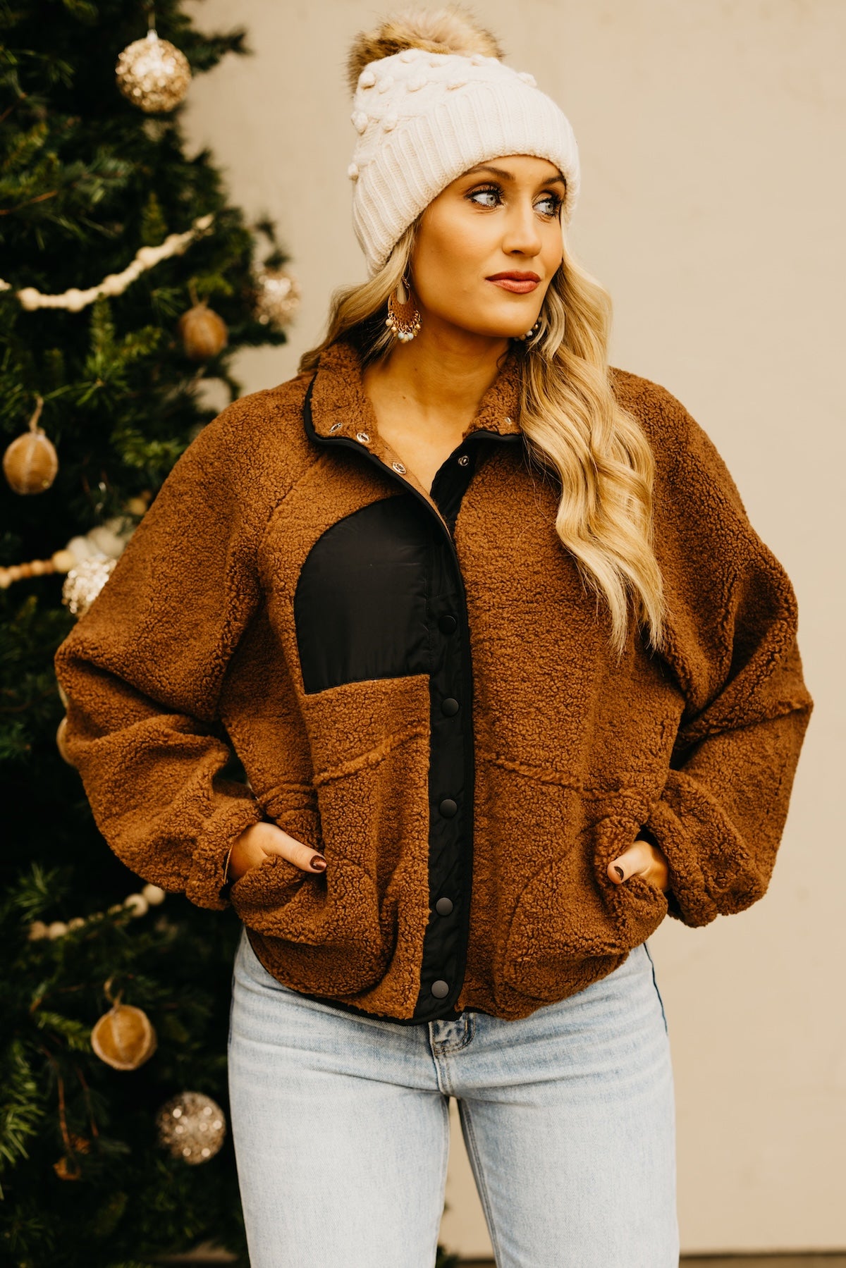 The Mackenzie Contrast Fleece Jacket