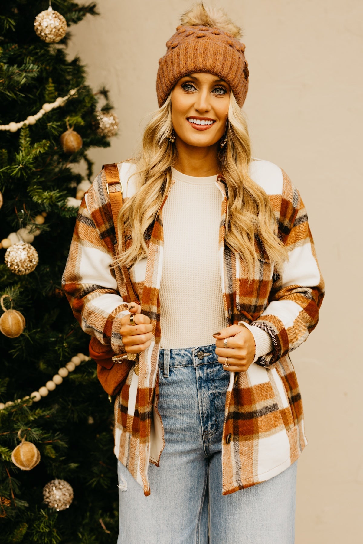 The Aubree Plaid Shacket