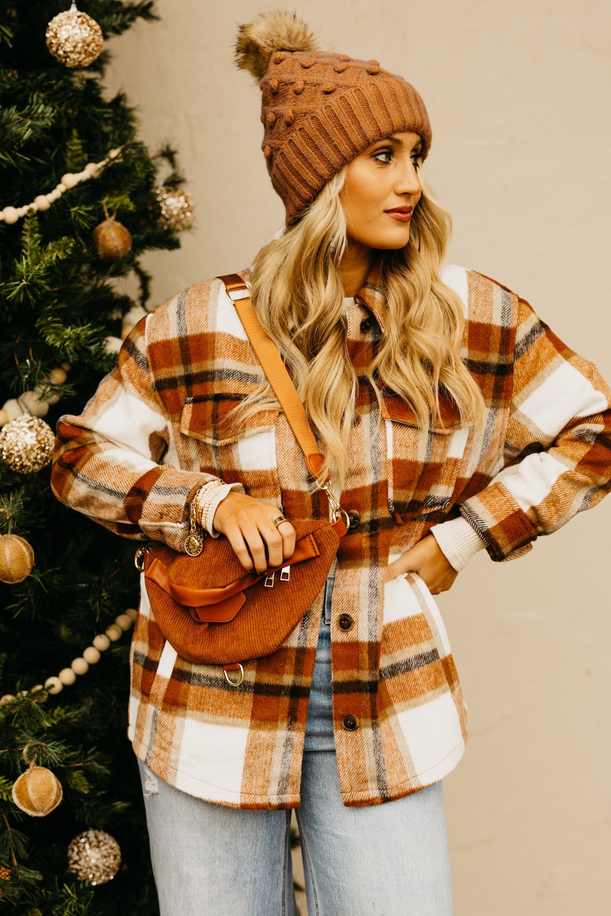 The Aubree Plaid Shacket