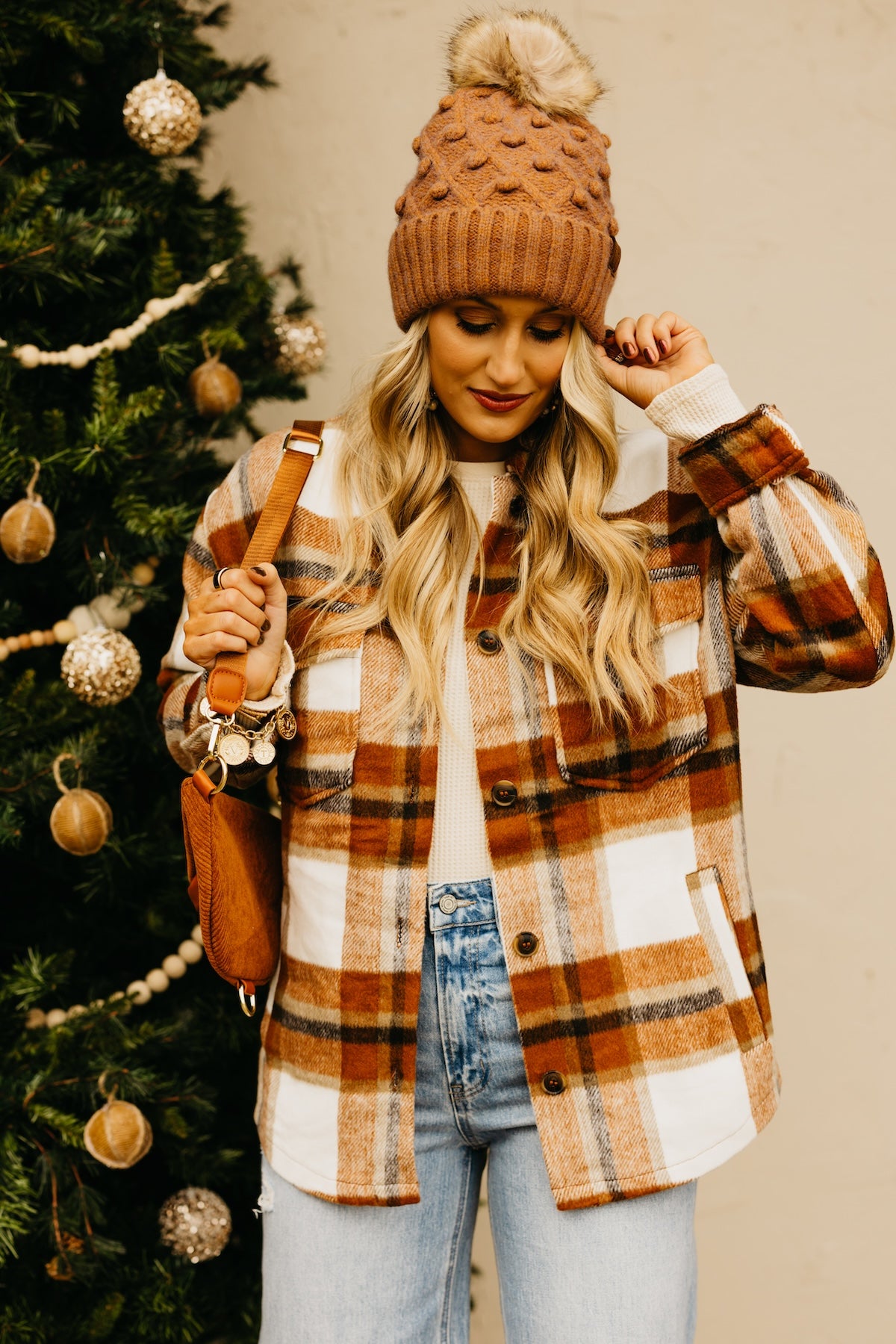 The Aubree Plaid Shacket