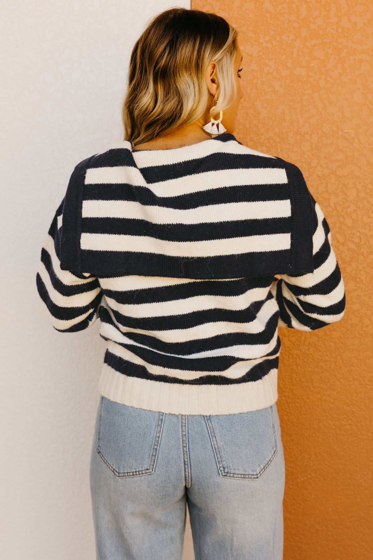 The Carlee Sailor Collar Sweater