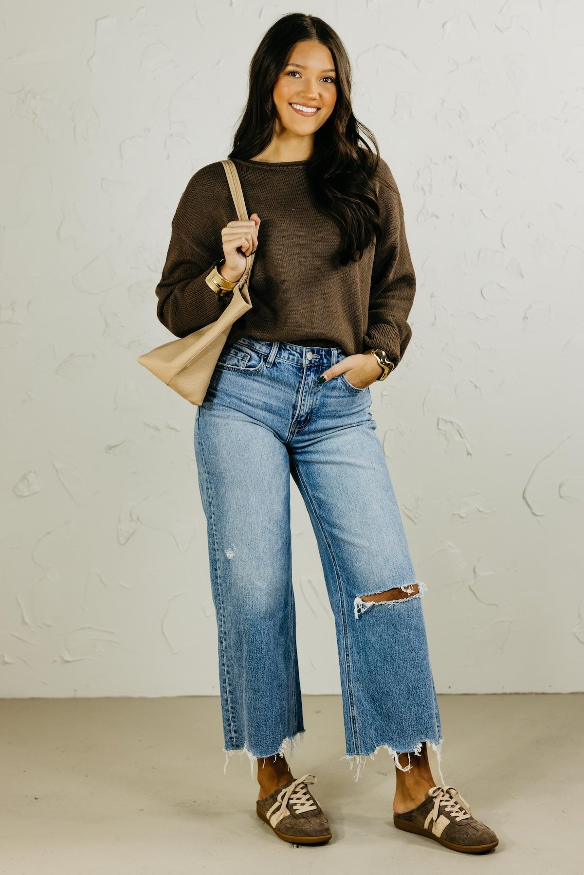 The Jermaine Roll Neck Sweater