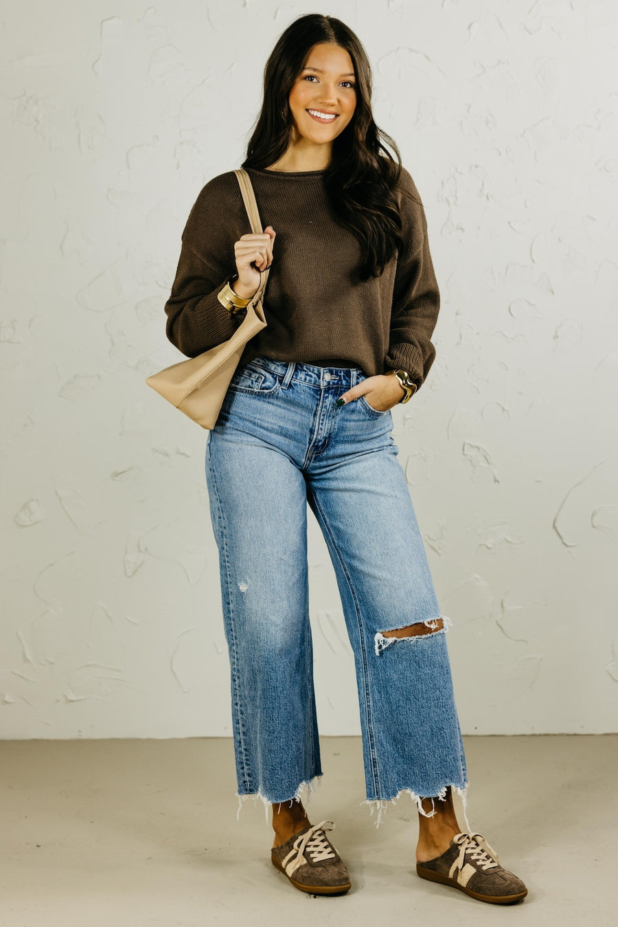 The Jermaine Roll Neck Sweater