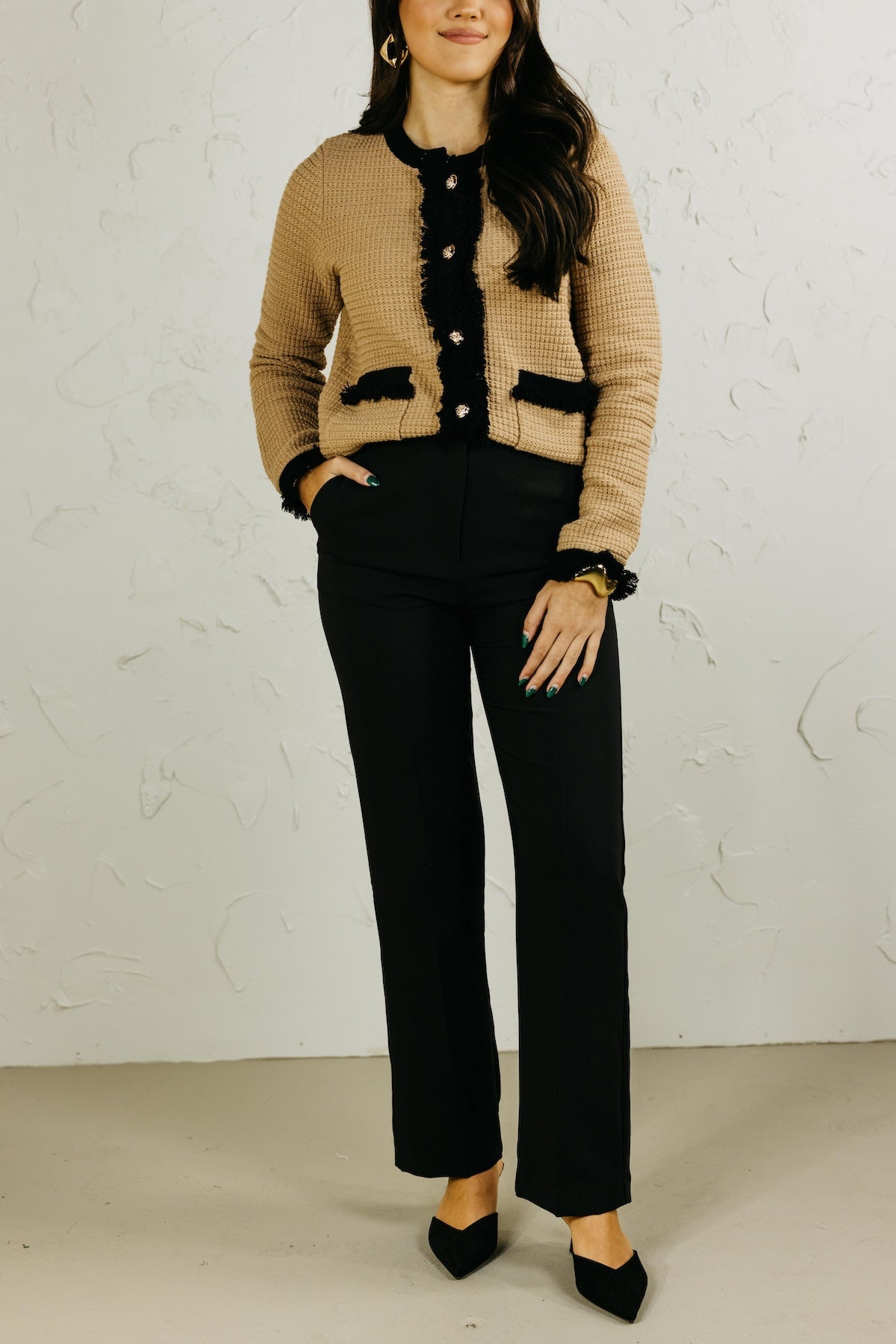 The Kason Straight Leg Trouser Pants