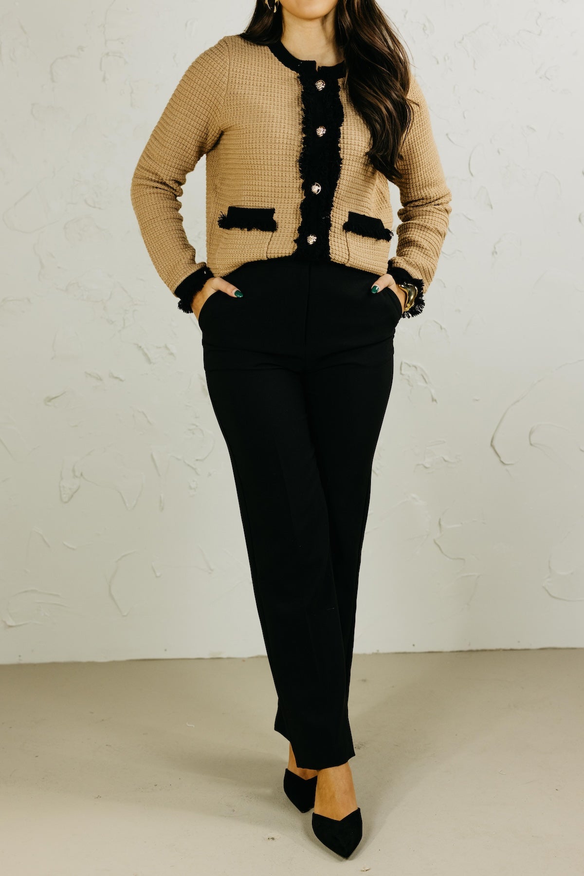 The Kason Straight Leg Trouser Pants