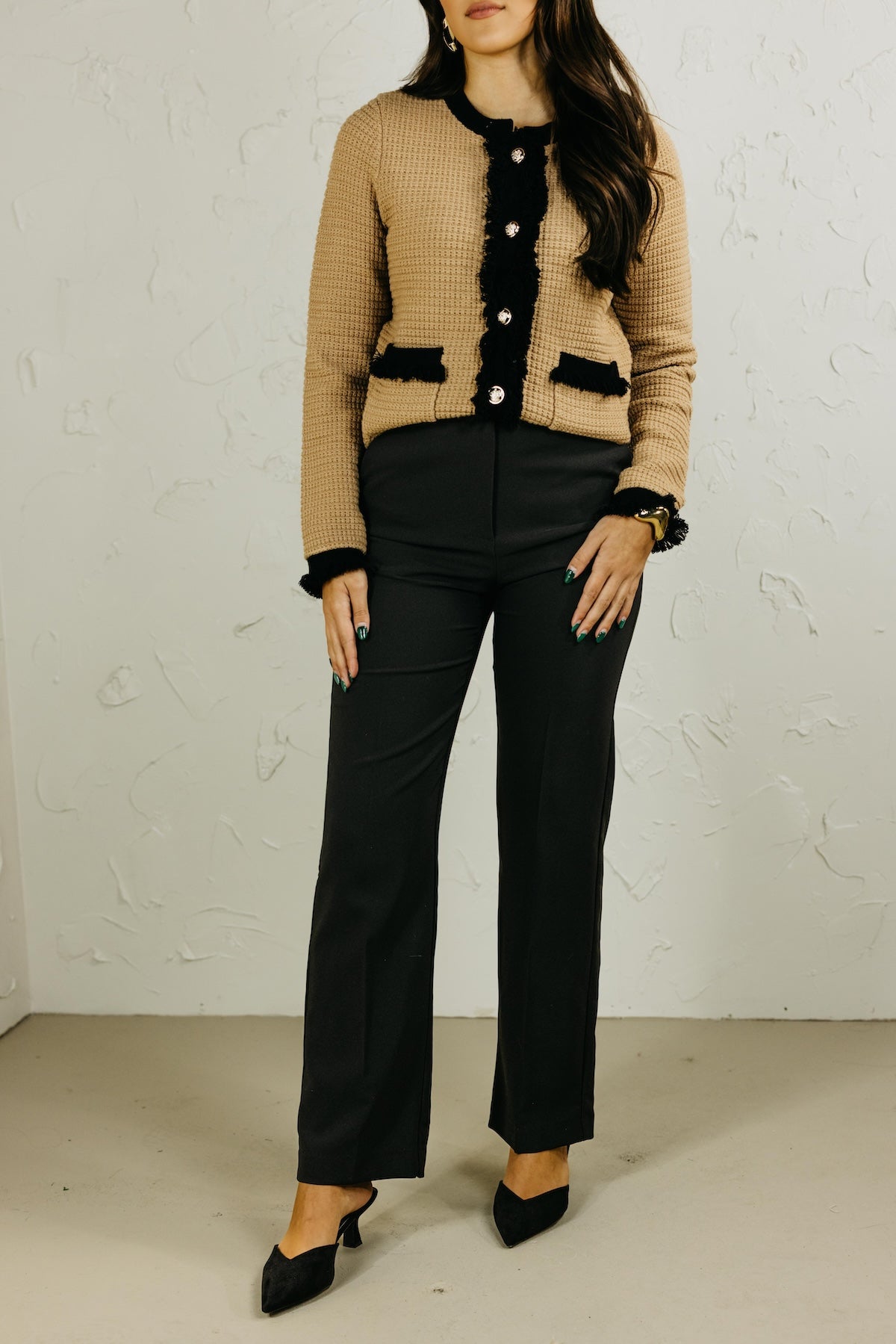 The Kason Straight Leg Trouser Pants