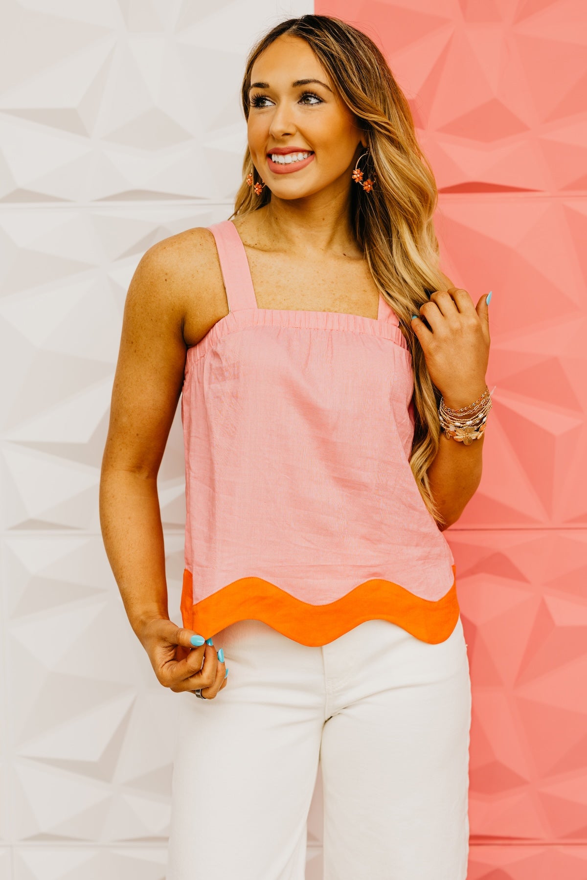 Wishlist | The Millie Scallop Tank Top