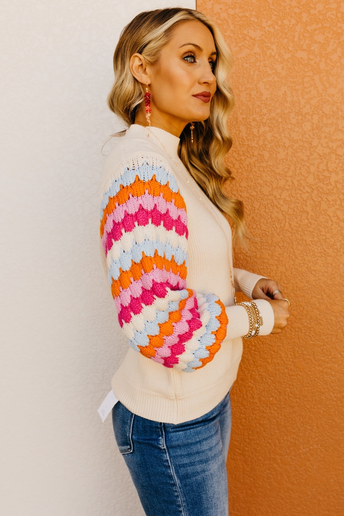 The Ailani Bishop Sleeve Sweater