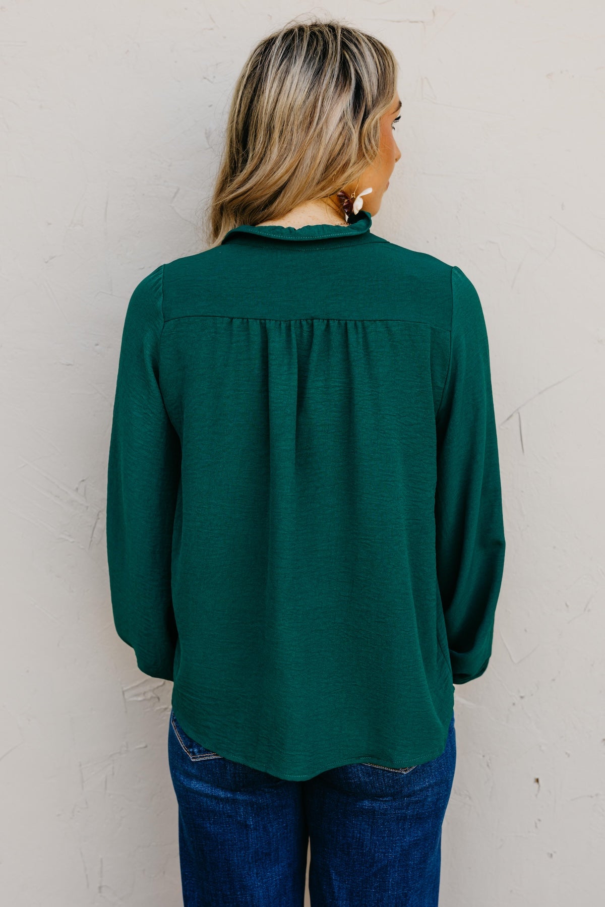 The Bart Ruffle Detail Blouse