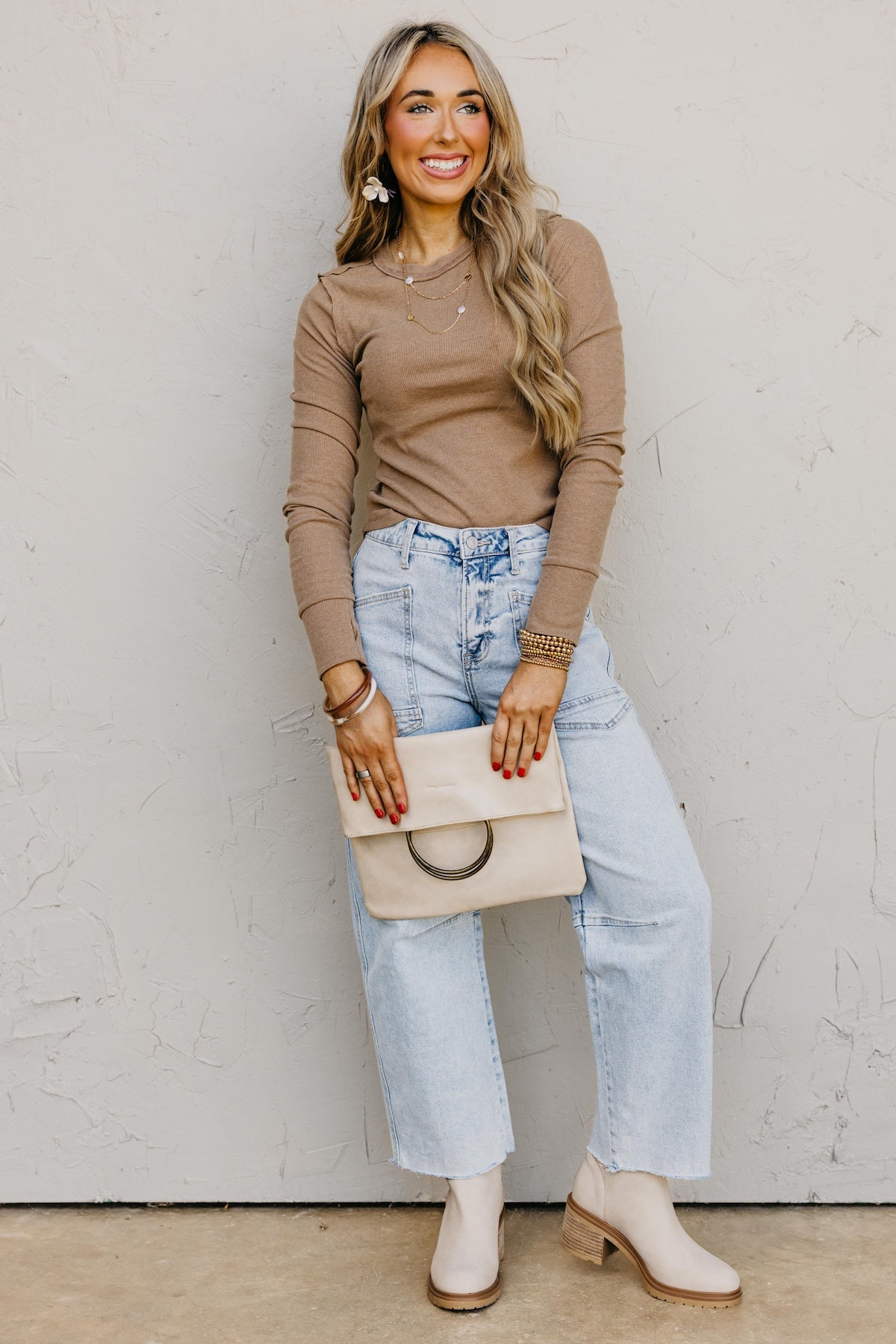 The Jorian Fitted Ribbed Top