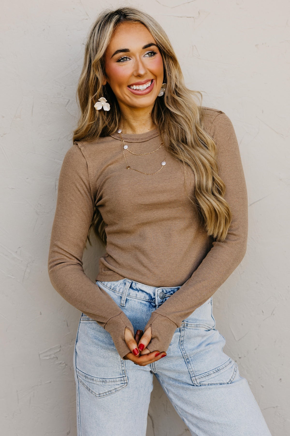 The Jorian Fitted Ribbed Top