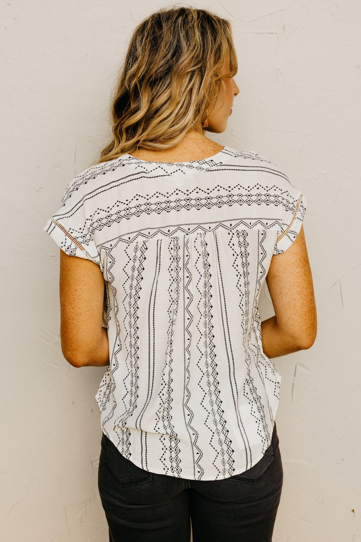 The Monica Geo Print Shirt