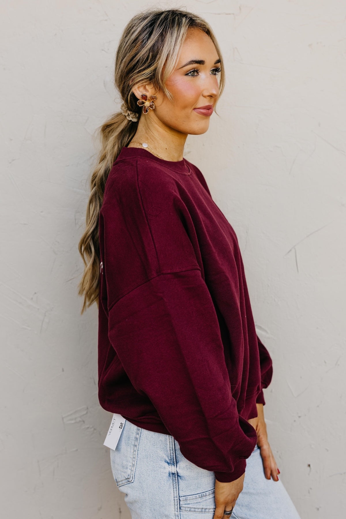 The Bon Voyage Embroidered Sweatshirt