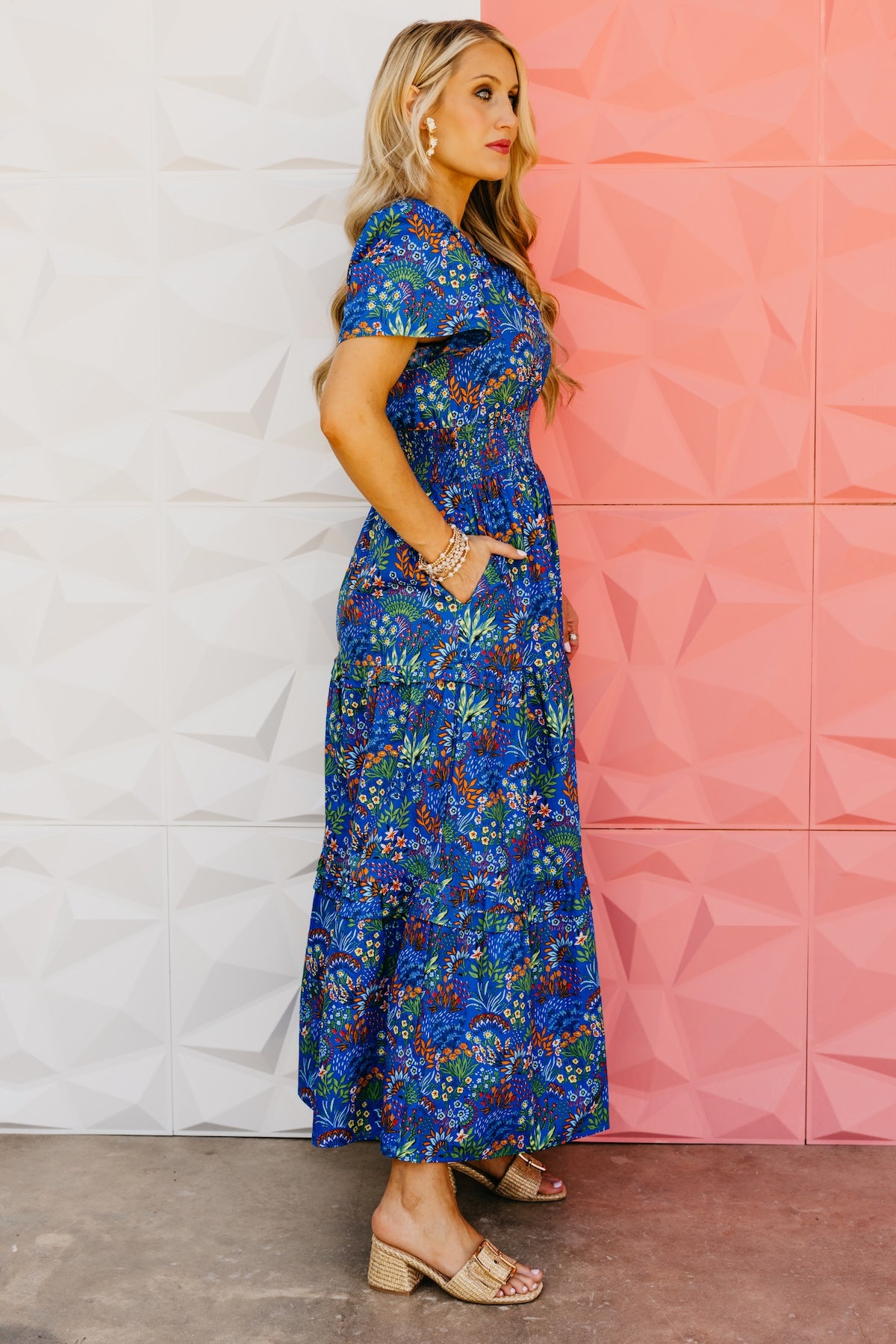 The Everleigh Floral Tiered Maxi Dress