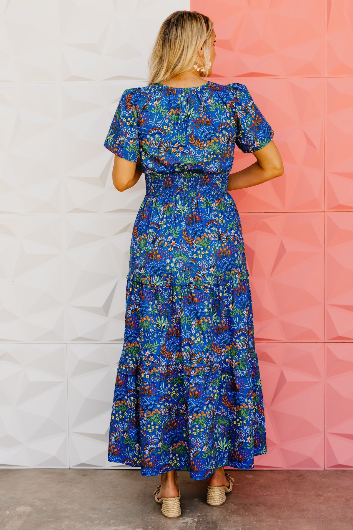 The Everleigh Floral Tiered Maxi Dress