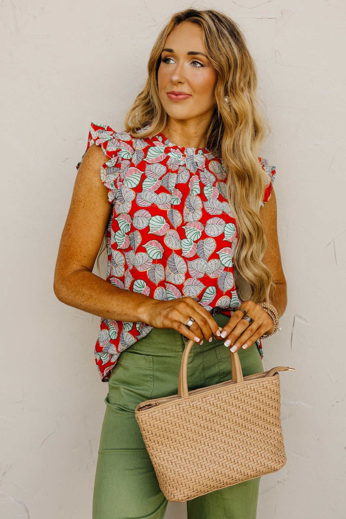 The Marlee Ruffle Sleeve Top