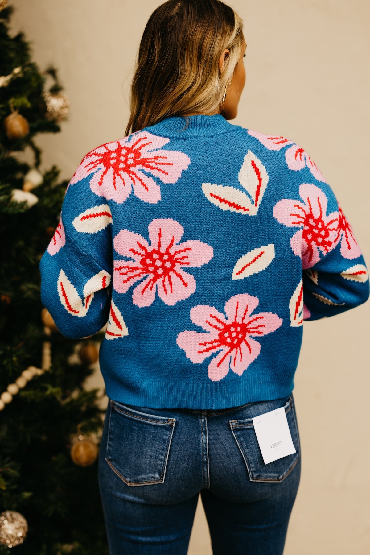 The Oaklee Floral Sweater