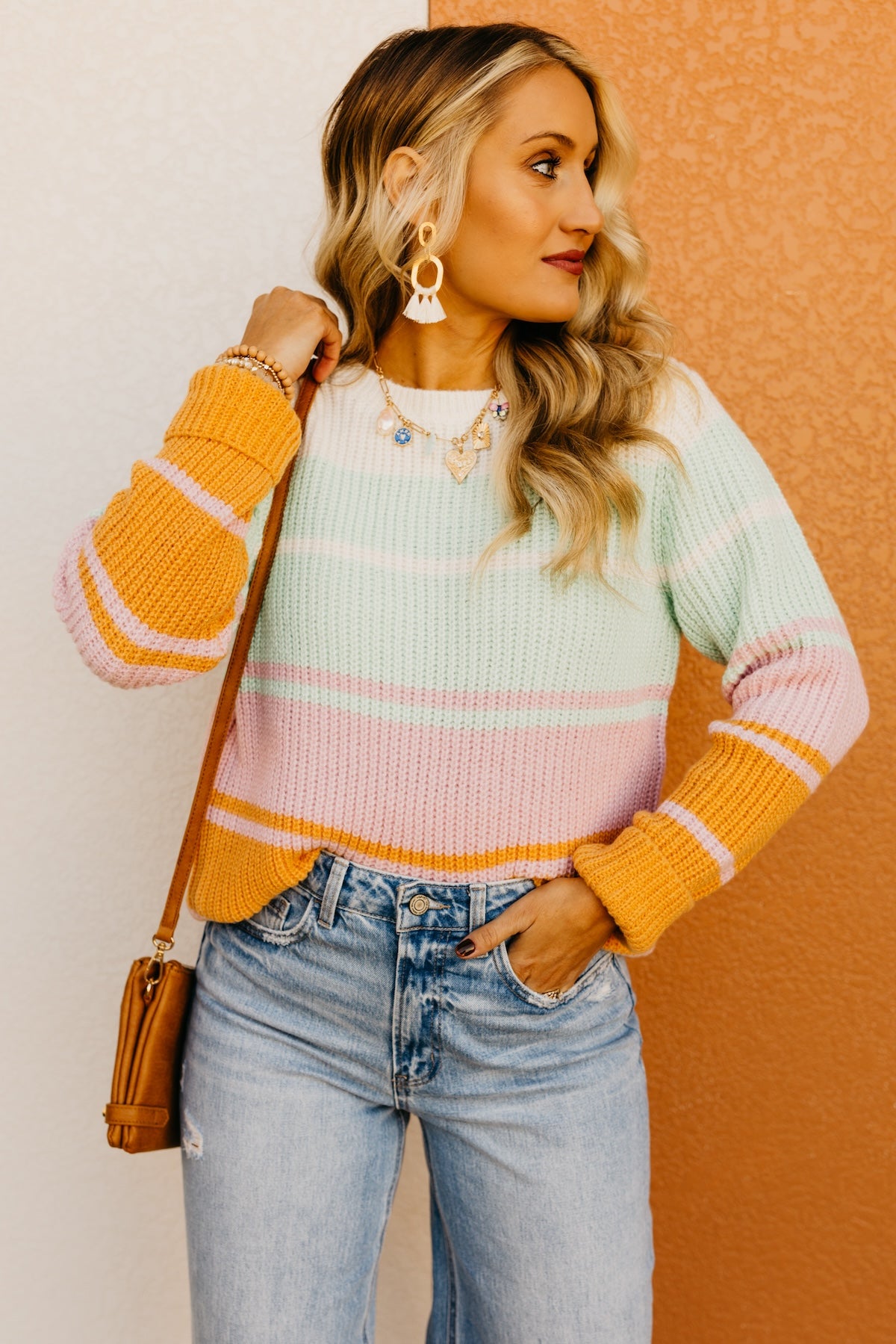 The Deanice Stripe Sweater
