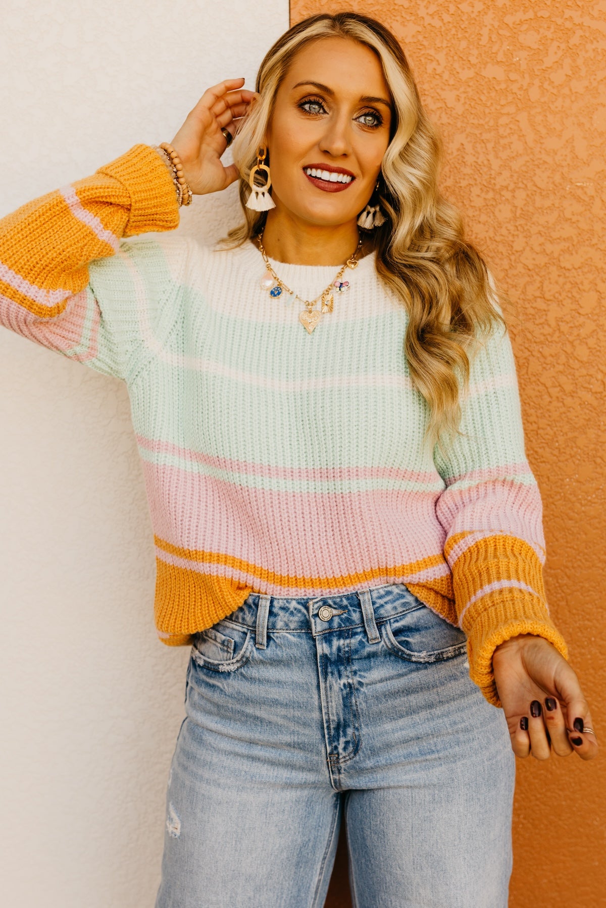 The Deanice Stripe Sweater