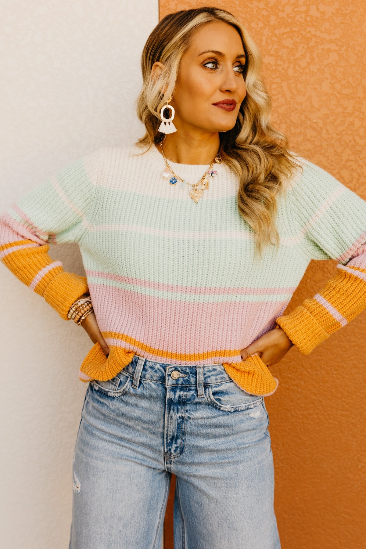 The Deanice Stripe Sweater