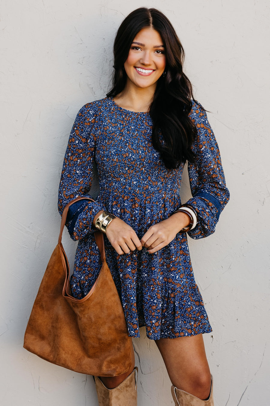 The Jonah Smocked Mini Dress