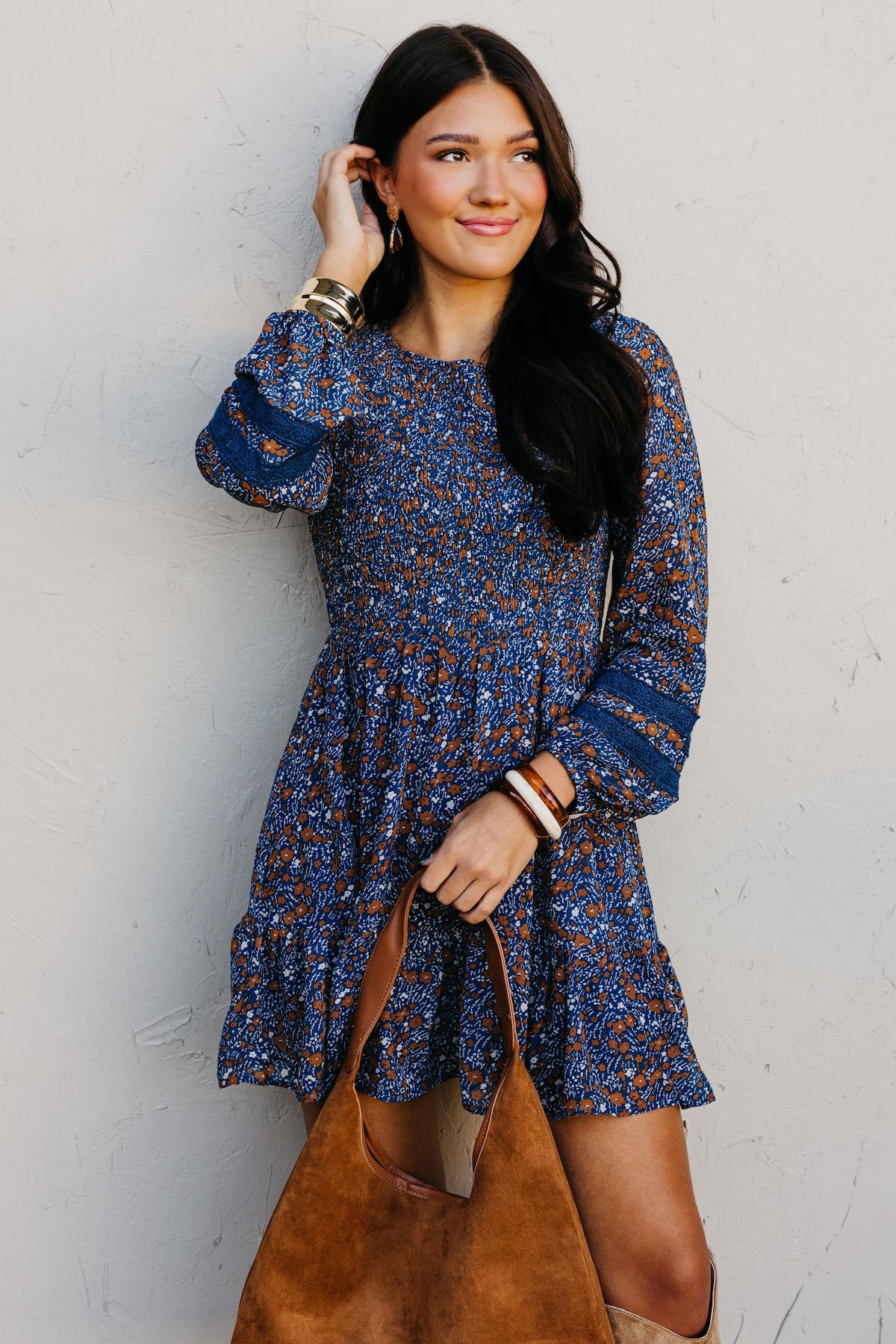 The Jonah Smocked Mini Dress