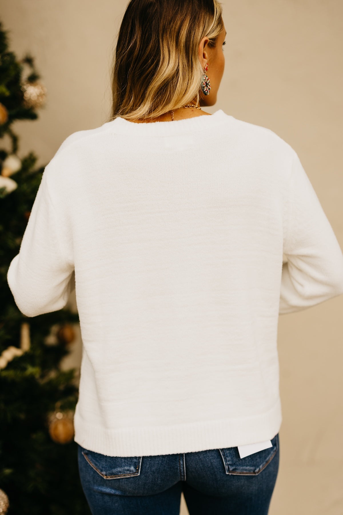 The Let It Snow Sequin Sweater