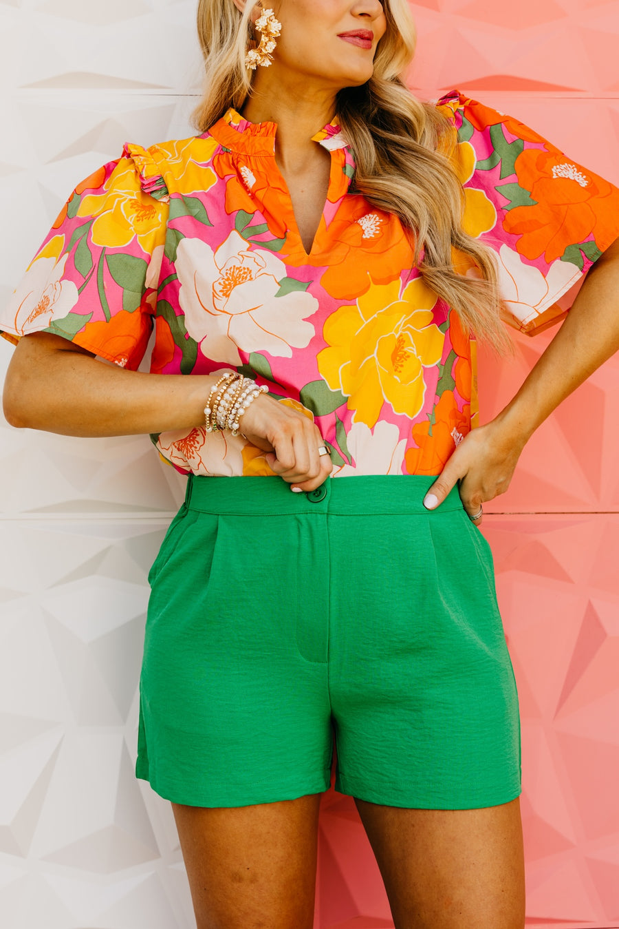 The Joy High Waist Shorts