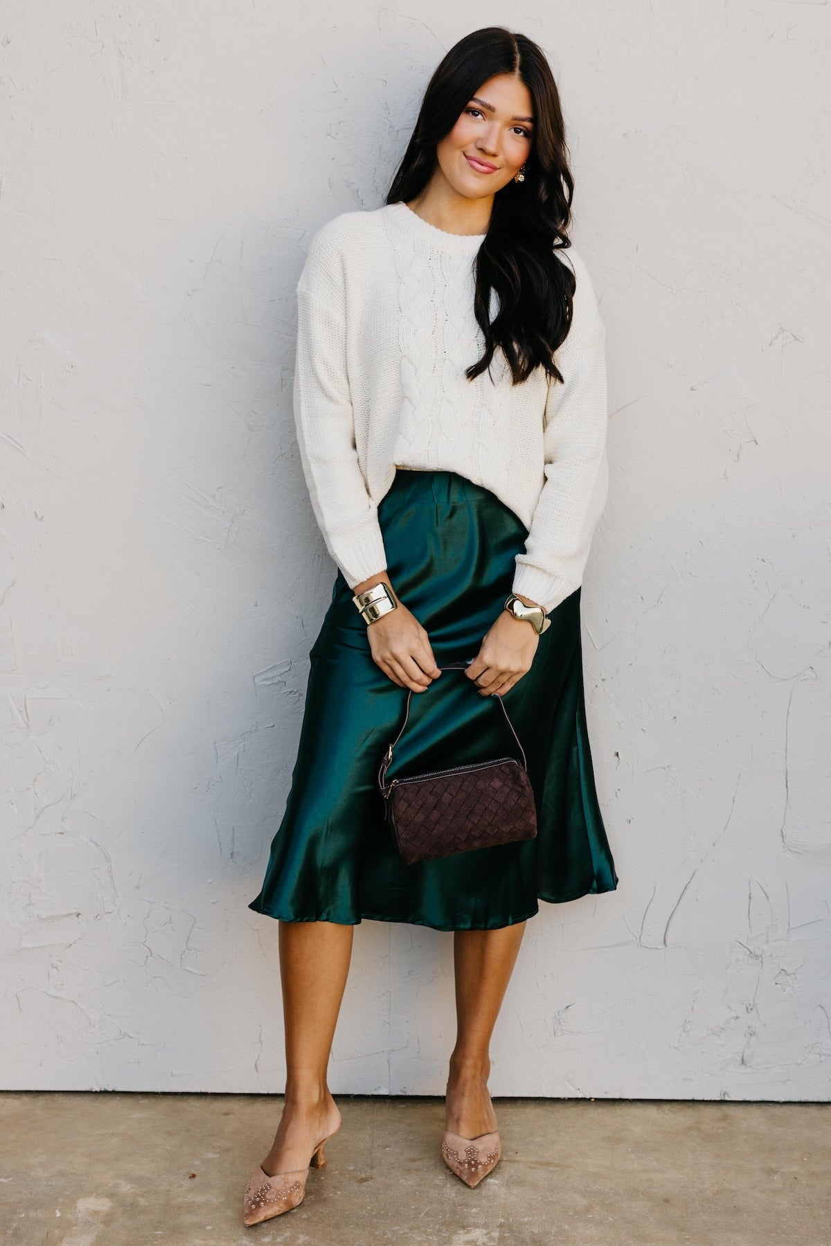 The Wanda Cozy Cable Sweater