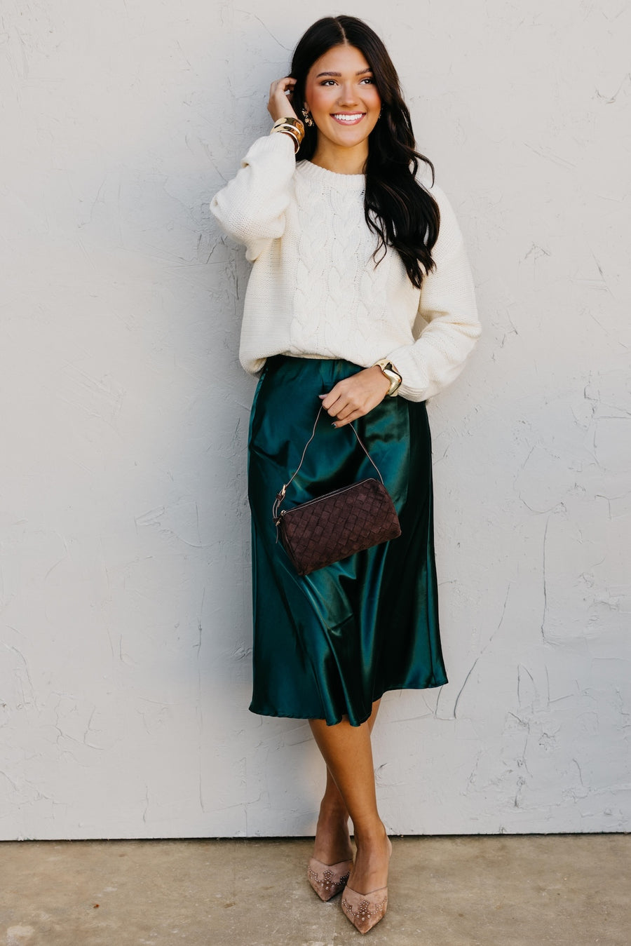 The Wanda Cozy Cable Sweater