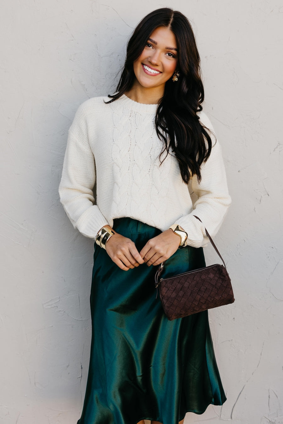 The Wanda Cozy Cable Sweater