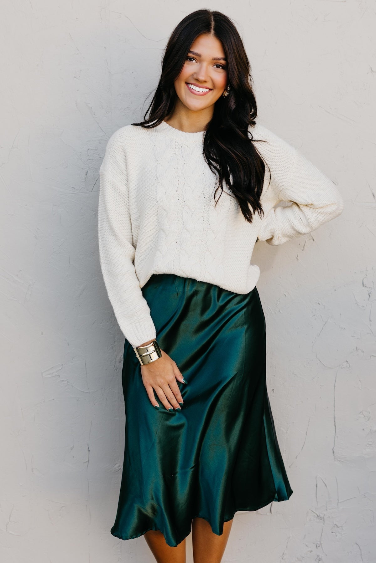 The Wanda Cozy Cable Sweater