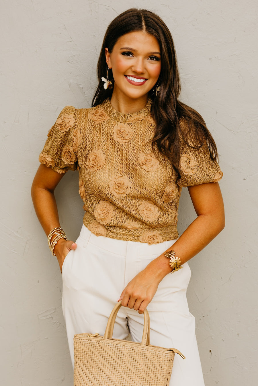The Jillian Floral Knit Top