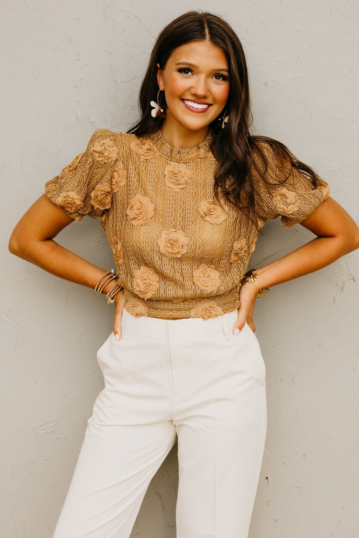 The Jillian Floral Knit Top
